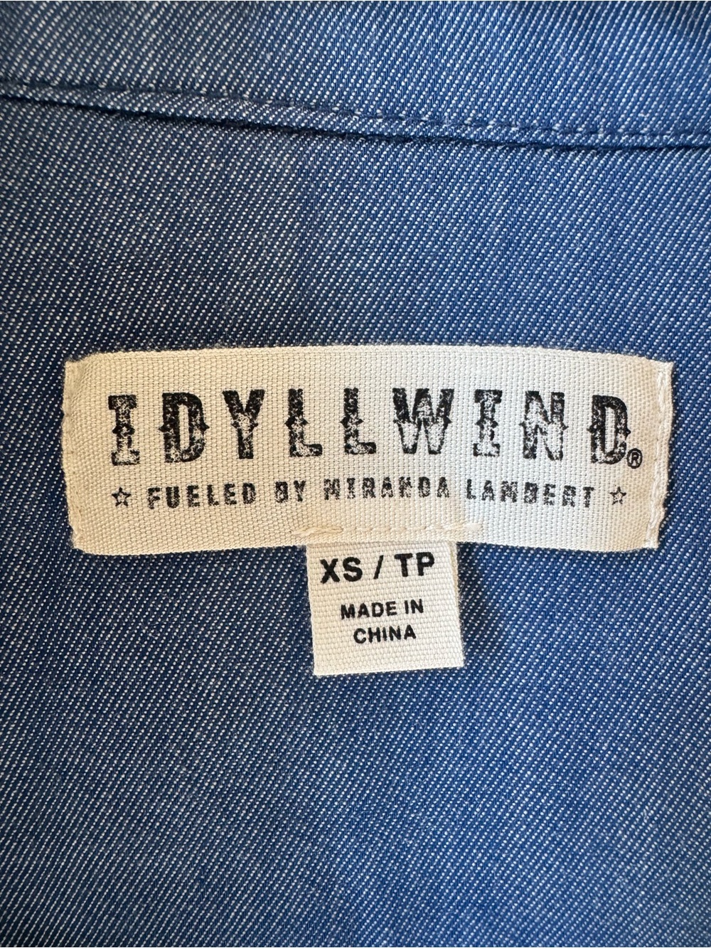Idyllwind Beige, Rust & Light Blue Patterned Utility Jacket - Picture 7 of 10